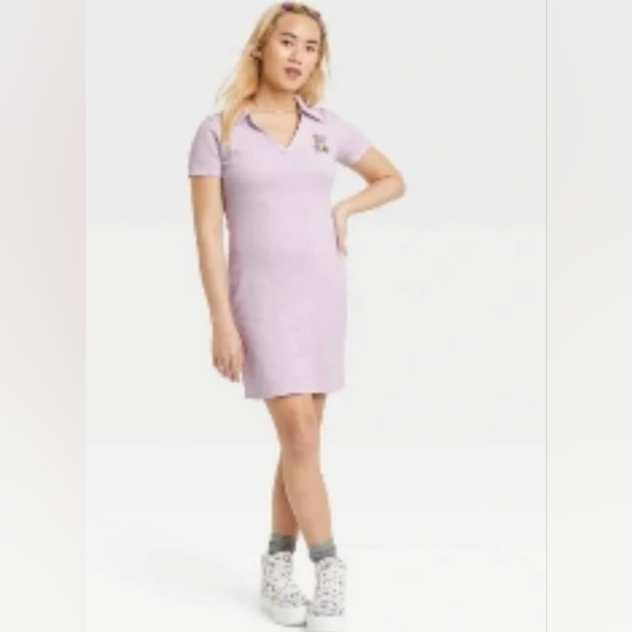 Looney Tunes Lola Bunny XX Large Polo style dress in lavender with embro… - Picture 1 of 6